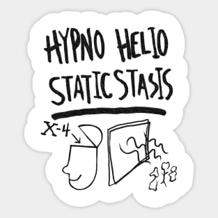 Hypno Helio Static Stasis - MST3K Inspired Tee Sticker